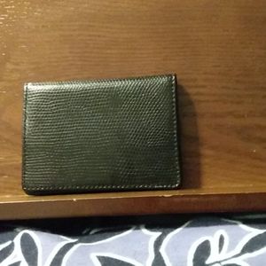 Leather card holder